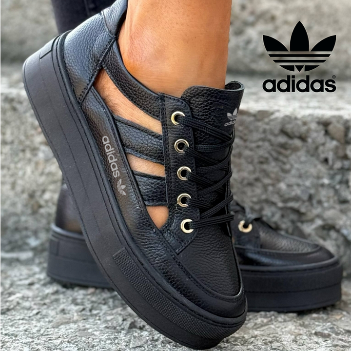 Adidas Originals Women's Platform Shoes with Holes, Modern Style
