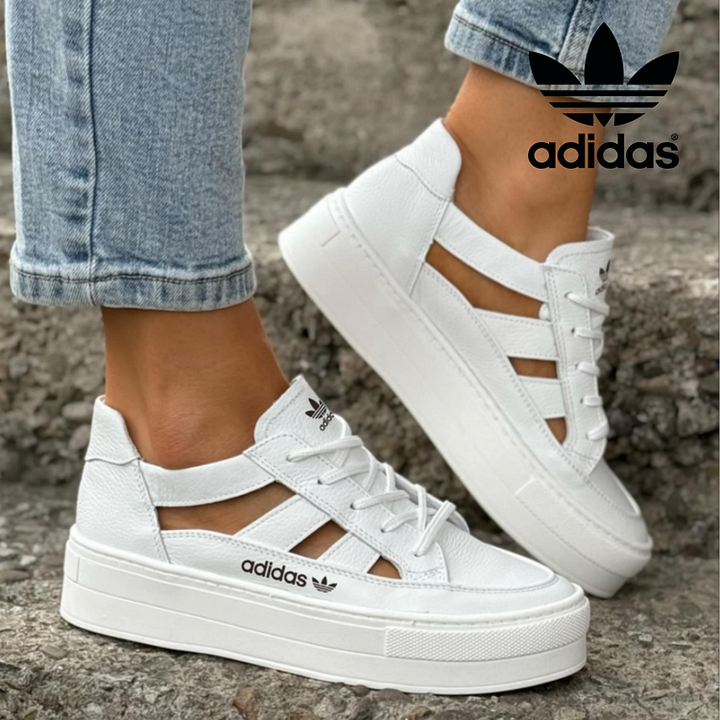 Adidas Originals Women's Platform Shoes with Holes, Modern Style