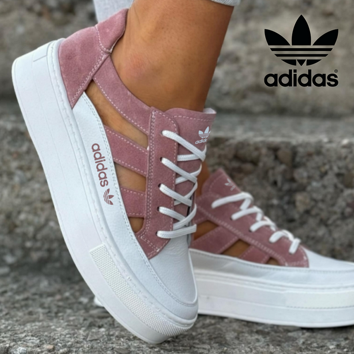 Adidas Originals Women's Platform Shoes with Holes, Modern Style