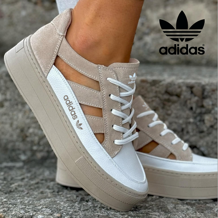 Adidas Originals Women's Platform Shoes with Holes, Modern Style