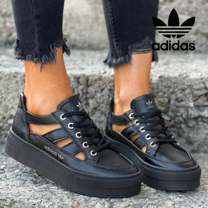 Adidas Originals Women's Platform Shoes with Holes, Modern Style