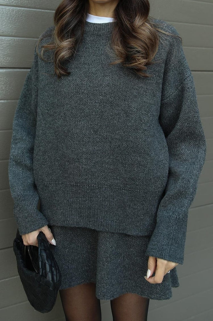 Francesca™ | Completo in maglia comodo di 2 pezzi