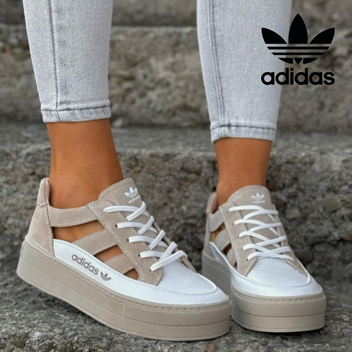 Adidas Originals Women's Platform Shoes with Holes, Modern Style