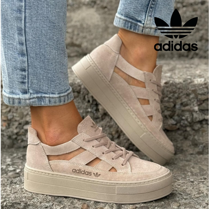 Adidas Originals Women's Platform Shoes with Holes, Modern Style